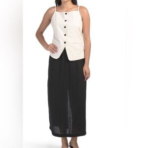 Nicole Miller Black Maxi dress